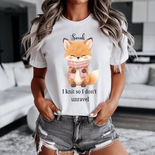Je tricote pour ne pas me défaire T-Shirt
