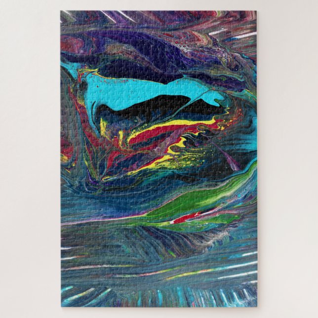 Je vais 1 Puzzle abstrait (Vertical)