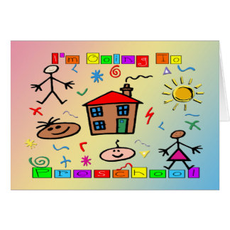 Je vais à l'école maternelle