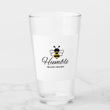 JE VAIS BOURDONNER POUR ÇA, BEE HUMBLE verres à bo