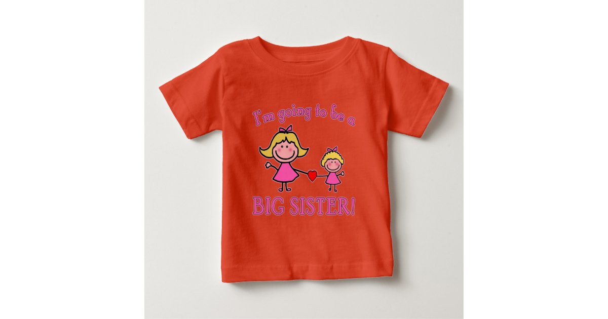 T-shirt Bébé "Je Vais être Grande Sœur" - Cadeau Naissance, Qualité Premium, Plusieurs Couleurs