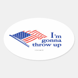 "Je vais lancer" USA J'ai voté Sticker