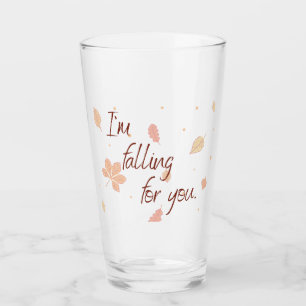 Je vais tomber pour toi en buvant du verre
