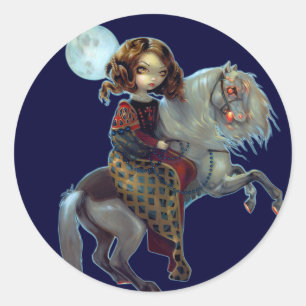 "Je Vampiri :  Notte autocollant d'un Cavalla"