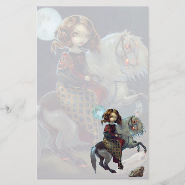 "Je Vampiri :  Notte papeterie d'un Cavalla" (Devant)