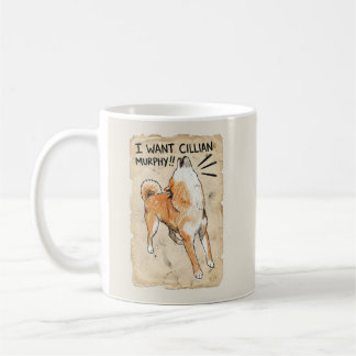 Je veux Cillian Murphy – Mug Fangirl Shiba Inu