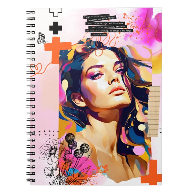 Je veux faire des choses Carnet Journal (Devant)