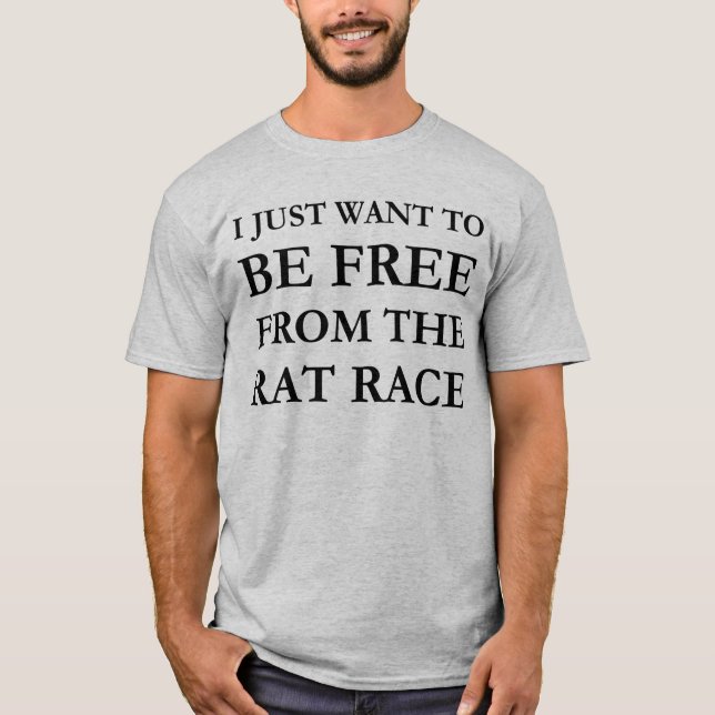 Je veux juste être libre du T-shirt de foire (Devant)