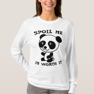 JE VEUX LE DIRE, PANDA PORTE DES T-Shirts