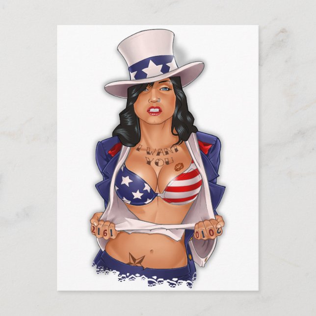 Je Veux Que Tu Sois Carte Postale (Devant)