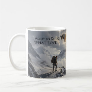 Je veux savoir ce qu'est l'amour Mug Alpine Art