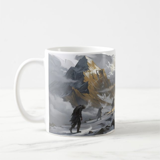 Je veux savoir ce qu'est l'amour Mug Light doré (Gauche)