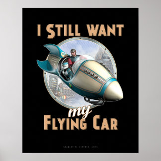 Je veux toujours mon affiche de voiture volante (1