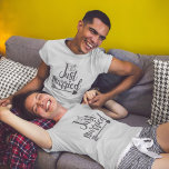 Je viens de marier des T-shirts assortis<br><div class="desc">Juste marié En tant que couple nouvellement marié,  montrez votre statut avec ces t-shirts assortis qui viennent dans une variété de couleurs. Le texte est une image,  non tapée,  donc il peut aussi être changé à n'importe quelle couleur de votre goût.</div>