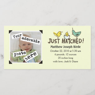 Je viens de voir ! Faire-part bébé