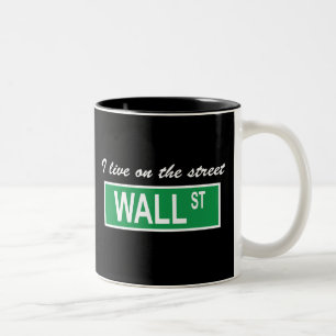 "Je vis tasse sur de rue Wall Street"