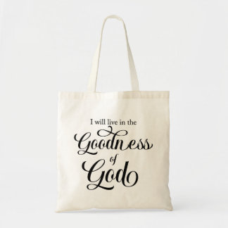 Je vivrai dans le Sac fourre-tout de la bonté de D