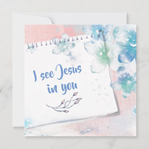 Je vois Jésus en Toi