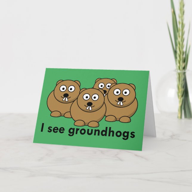 Je vois la carte des marmottes (Devant)