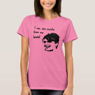 Je vois la Russie depuis ma maison Femme T-Shirt