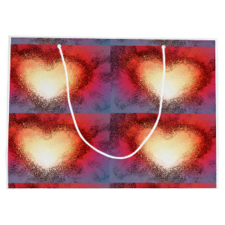 "Je vois ton coeur" (Grand sac cadeau)