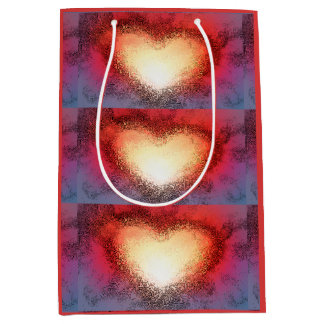 "Je vois ton coeur" (Moyen) Sac cadeau