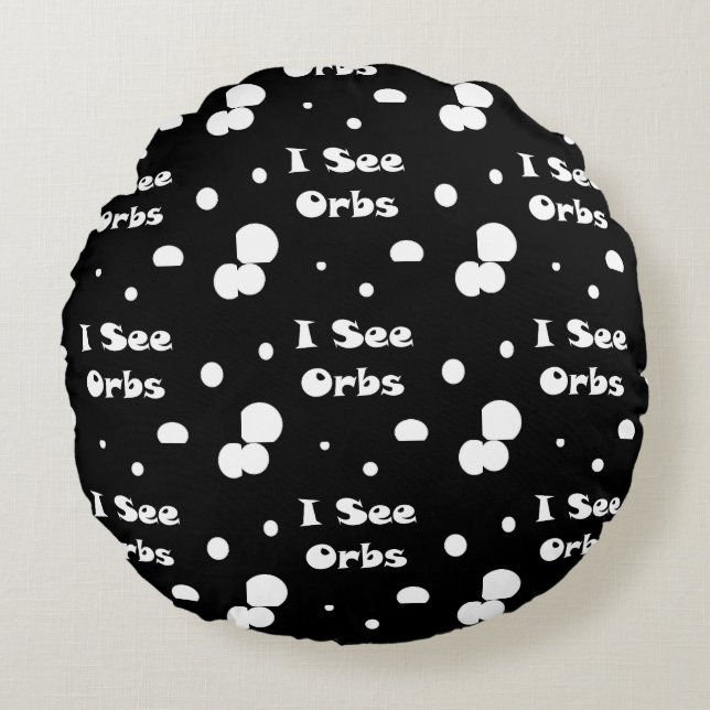 Je vois un coussin rond-point (Devant)