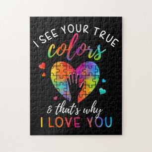 Je Vois Vos Vrais Couleurs, Puzzle L'Autisme Mondi