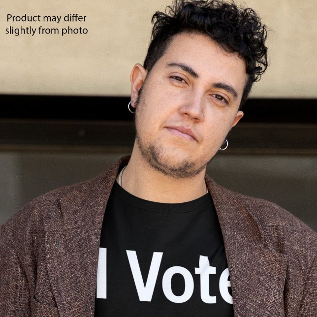 Je VOTE T-shirt Dark | Blanc (Créateur téléchargé)