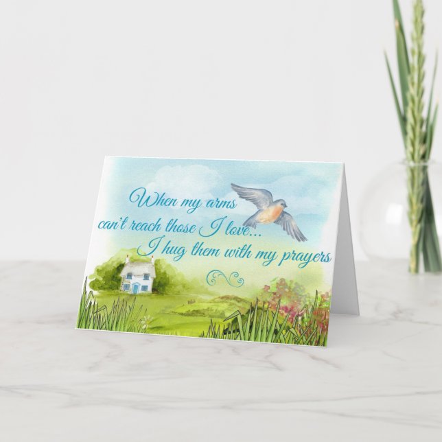 Je Vous Accroche Avec Ma Carte De Prières (Devant)