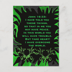 Je vous ai dit ces choses carte postale