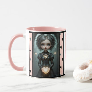 JE VOUS AIME cadeau personnalisé de tasse de coeur