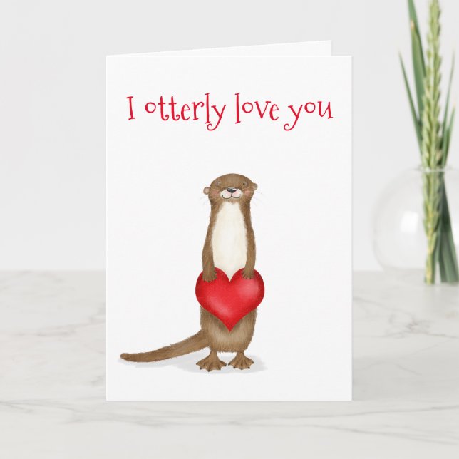Je vous aime complètement carte de la Saint-Valent (Devant)