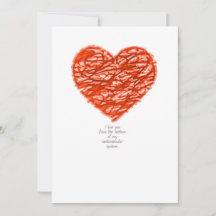 Je vous aime du fond de mon système cardiovasculai