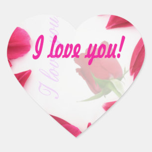 Je vous aime - Stickers