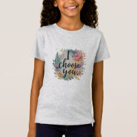 Je vous choisis" Motivational T-Shirt Design