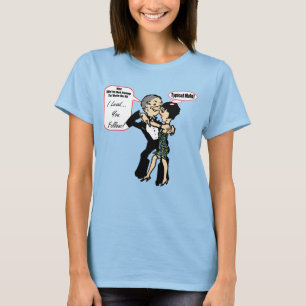 Je vous mène suis le T-shirts d'usage de danse