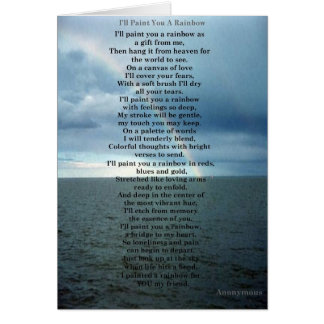 Je vous peindrai un arc-en-ciel