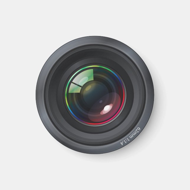 Je vous regarde ! Magnets de lentilles de caméra (Devant)