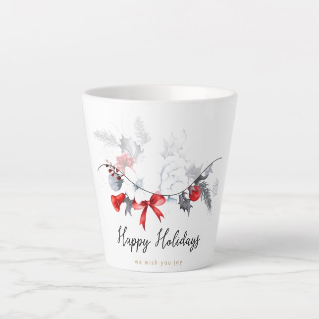 Je Vous Souhaite Joie Latte Mug (Devant)