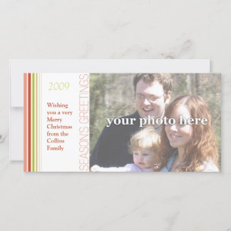 Je vous souhaite un joyeux Carte photo de Noël