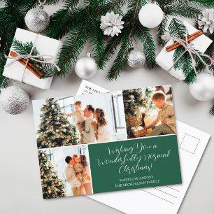 Je vous souhaite une carte de Noël normale