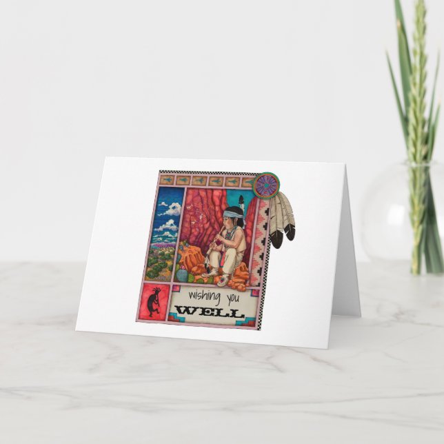 Je vous souhaite une carte de voeux BIEN (Devant)