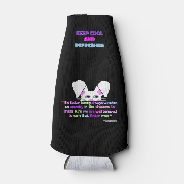 Je vous vois, glacière de bouteille de lapin de (Devant)