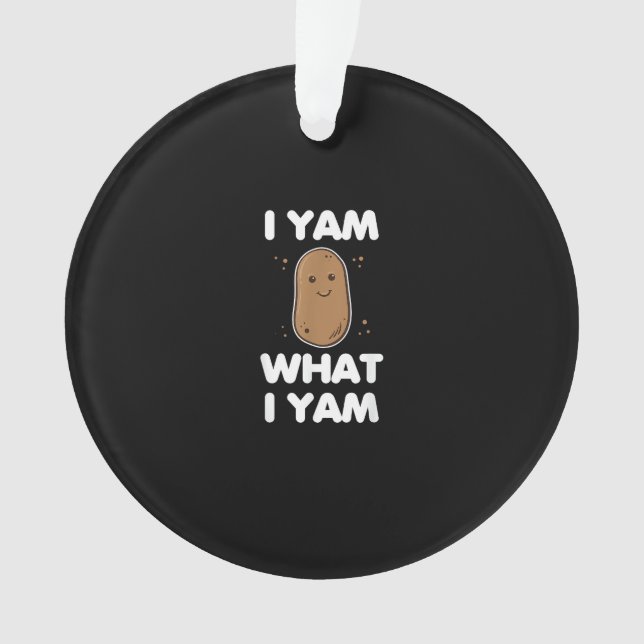 Je Yam Ce Que Je Yam Funny Thanksgiving (devant)