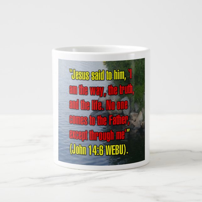 Jean 14:6 WEBU Mug (Devant)