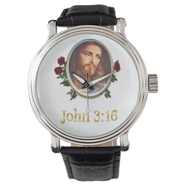 Jean 3:16  Montres pour femmes (devant)