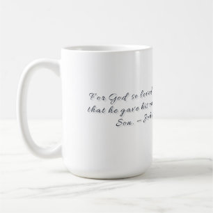 Jean 3:16, Mug Cadeau