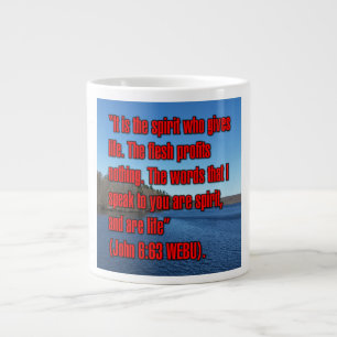 Jean 6:63 WEBU Mug