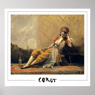 Jean-Baptiste-Camille Corot Zedign Affiche d'art #